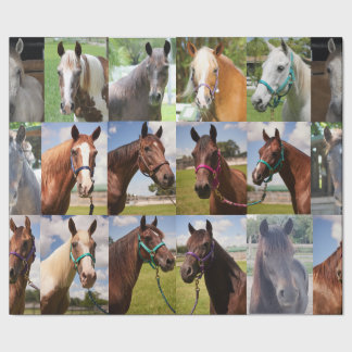 Papier Cadeau Visages du papier d'enrobage de Secourt