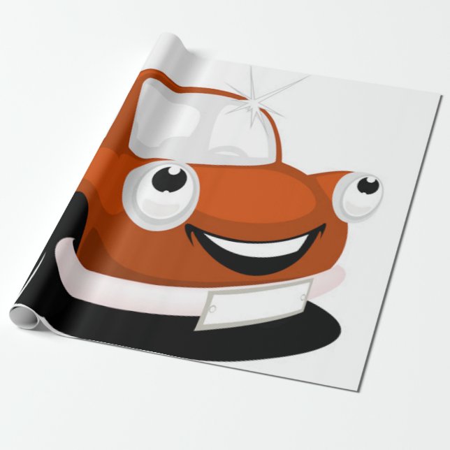 Papier Cadeau Voiture (Déroulé)