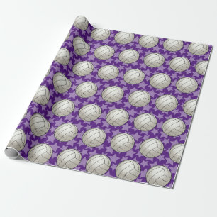 Papier Cadeau Volley-ball personnalisable