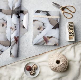 Papier Cadeau Votre chien animal de compagnie photo personnalisé