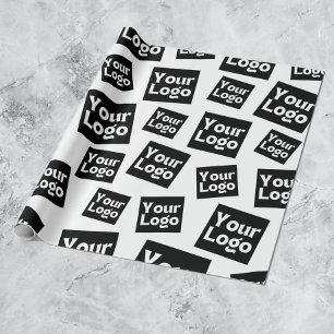 Papier Cadeau Votre conception ou logo d'entreprise Placement