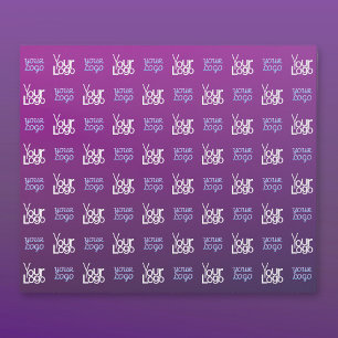 Papier Cadeau Votre logo   2 images ou logos d'entreprise téléch