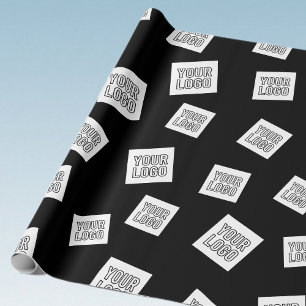 Papier Cadeau Votre logo, photo ou autre image   Placement aléat