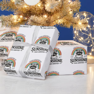 Papier Cadeau Votre petit rayon de soleil sarcastique Sarcasique
