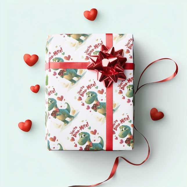 Papier Cadeau Vous êtes Dino-mite ! Mini (Créateur téléchargé)