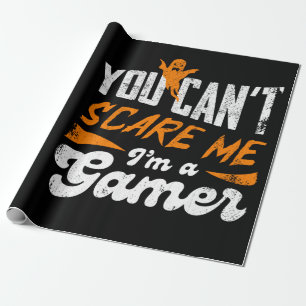 Papier Cadeau Vous ne pouvez pas me faire peur Je suis un Gamer