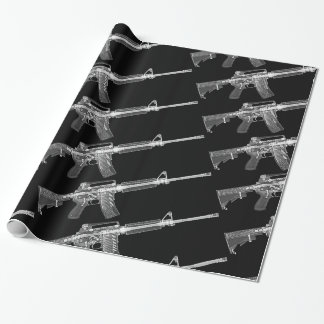 Papier Cadeau Vraie image de rayon X de HD de vrai AR-15 !