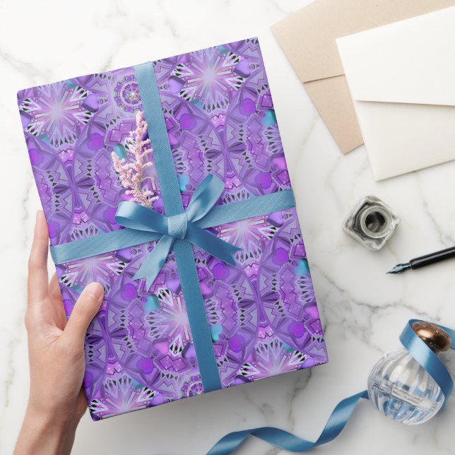 Papier Cadeau W2 pourpre (Cadeaux)
