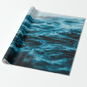 PAPIER CADEAU WATER WATER WAVE IN CLOUP PHOTOGRAPHIE