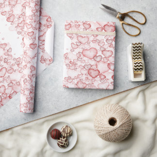 Papier Cadeau watercolor seamless pattern featuring numerous sof