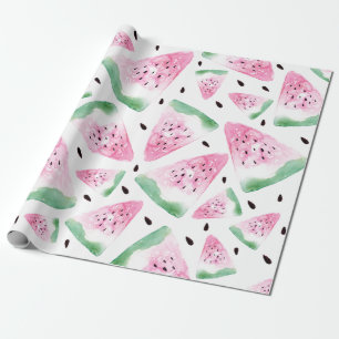 Papier Cadeau Watercolor Watermelon