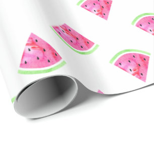 Papier Cadeau Watercolor Watermelon