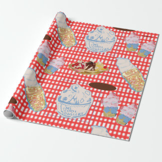 Papier Cadeau We All Scream For Ice Cream