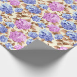 Papier Cadeau Wedding Wrapping Paper<br><div class="desc">Wrapping paper shown with a lovely hydrangea flowers print. 
Customize this item or buy as is.





Stock Print
freepik.com</div>