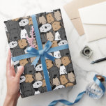 Papier Cadeau Whimsical Dogs Wonderland<br><div class="desc">Apportez un sourire avec du papier d'emballage "Whimsical Dogs Wonderland" ! Ce design propose des chiens de gribouilles empilés dans des poses amusantes,  à l'envers,  ajoutant une touche ludique à tout cadeau. Parfait pour les amoureux de les chiens !</div>
