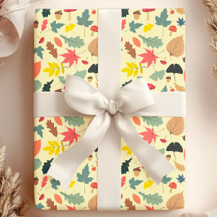 Papier Cadeau Whimsy des bois d'automne
