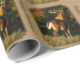 Papier Cadeau Whitetail Buck