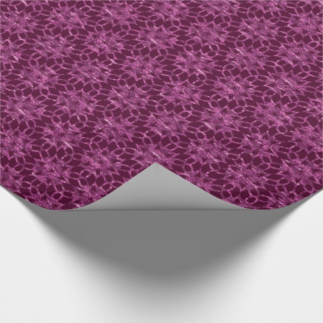 Papier Cadeau Whitley Star Lace Motif Victorian (Coin)