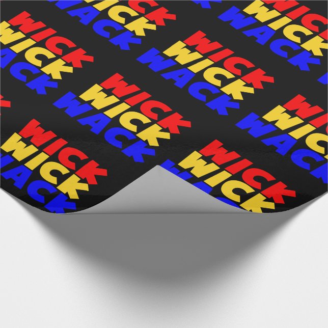 Papier Cadeau Wick Wick Wack (Coin)