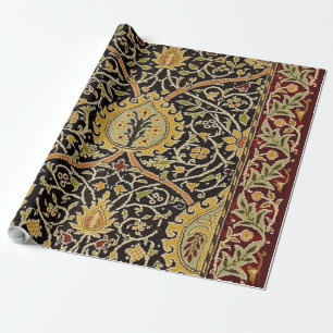 Papier Cadeau William Morris Classique Tapis Art Design d'impres