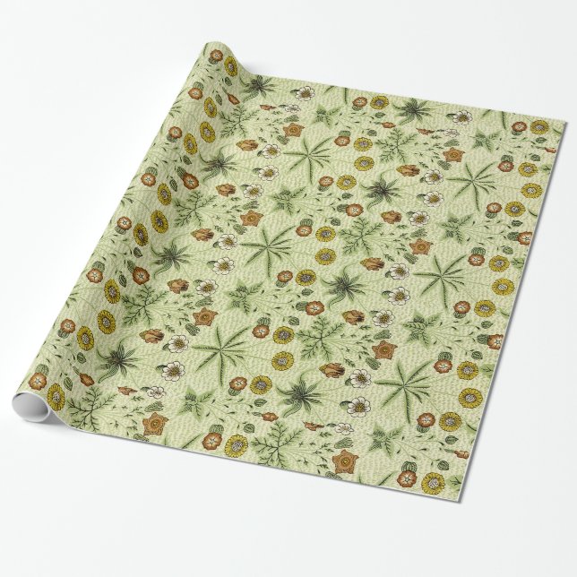 Papier Cadeau William Morris Design #4 chez Susiejayne (Déroulé)