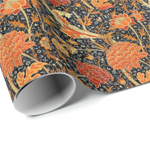 Papier Cadeau William Morris design, Cray