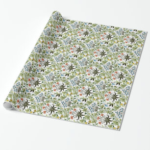 Papier Cadeau William Morris design vintage, Celadine