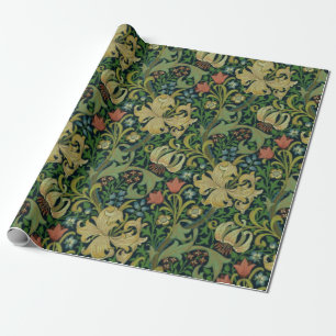 Papier Cadeau William Morris Golden Lily