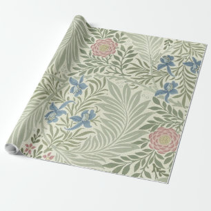 Papier Cadeau William Morris Larkspur Fond d'écran floral