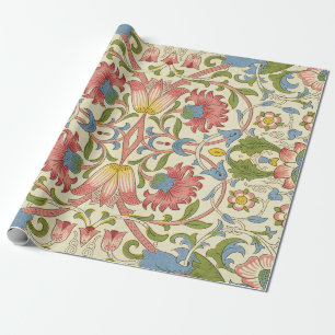 Papier Cadeau William Morris Loddon Blossom Motifs Floraux