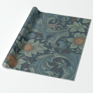 Papier Cadeau William Morris Orchard Art Motif