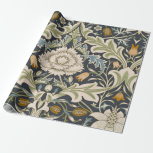 Papier Cadeau William Morris Severn Motif floral classique