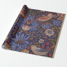 William Morris Strawberry Thief Motif floral