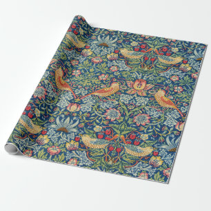 Papier Cadeau William Morris - Thief aux fraises