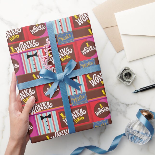 Papier Cadeau Willy Wonka Motif (Cadeaux)