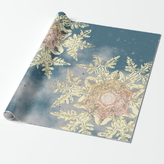 PAPIER CADEAU WILSON BENTLEY SNOWFLAKE CONCEPTION NOËL