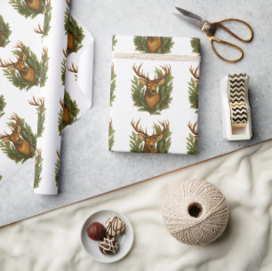 Papier Cadeau Winter Forest Majesty