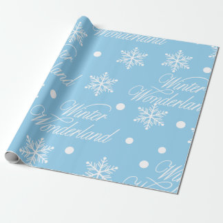 Papier Cadeau Winter Wonderland Noël