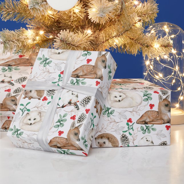 Papier Cadeau Winter Woodlands Wrapping Paper (Vacances)