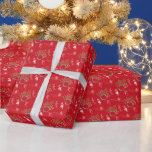 Papier Cadeau Wizard of Oz Logo Christmas Red Wrapping Paper<br><div class="desc">Il n'y a pas d'endroit comme chez soi pour les vacances ! ! Apportez le Magicien Merveilleux d'Oz sous votre arbre ce Noël avec un papier d'emballage unique avec Dorothy, Scarecrow, Lion Cowardly et le Tin Woodman à côté d'un logotype Ozian unique. Trouvé ici seulement chez Classic Wizard of Oz...</div>