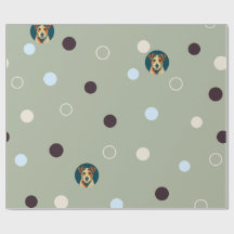 Woof-dot Jade — Motif Terrier Raffiné et Motif de