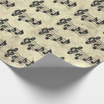 Papier cadeau - Wrapped in Music