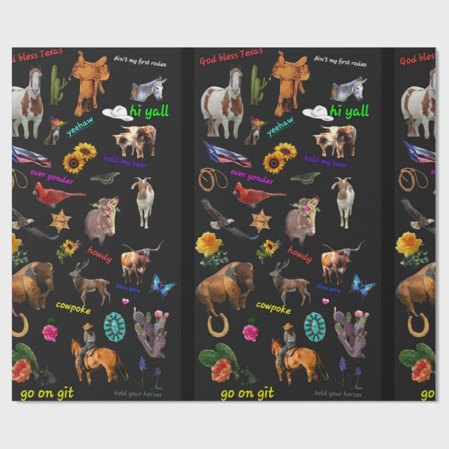 Papier Cadeau Wrapping Paper (Plat)