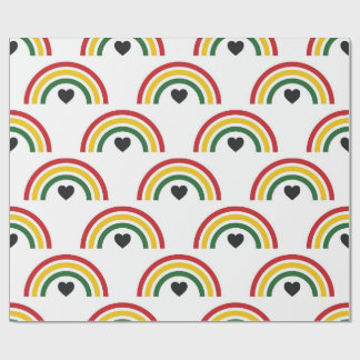 Papier Cadeau Wrapping Paper-Black History Month Wrapping Paper