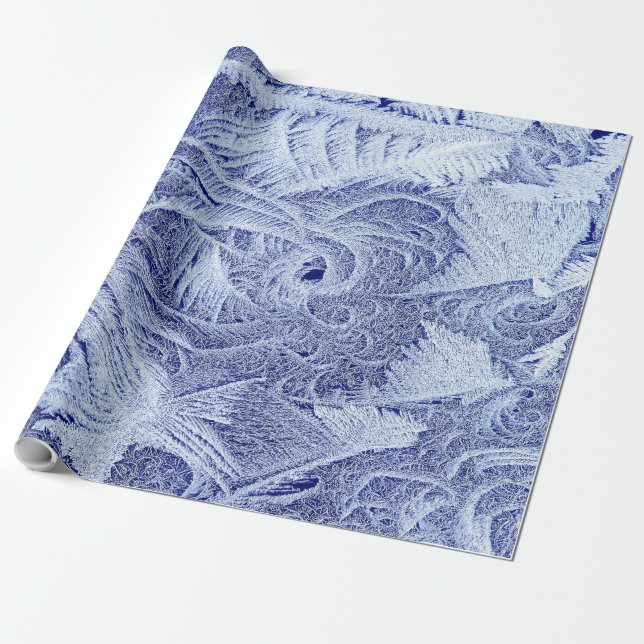 Papier Cadeau Wrapping Paper frosted Linen, 30" x 15' (Déroulé)