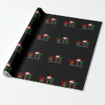 Papier Cadeau WTF Où Fun Funny Noël pour les femmes hommes<br><div class="desc">C'est un gant de Christmas. Votre famille,  les amis ou les children aimeront que vous fassiez ce que vous voulez. Wishing you and your familiy and friends a Merry Christmas.</div>