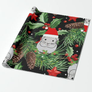 Papier Cadeau xmas santa claus