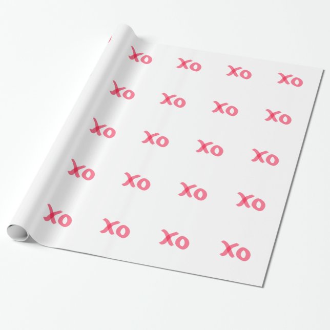 Papier Cadeau xo (Déroulé)