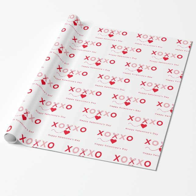 PAPIER CADEAU XO ❤️ XO (Déroulé)