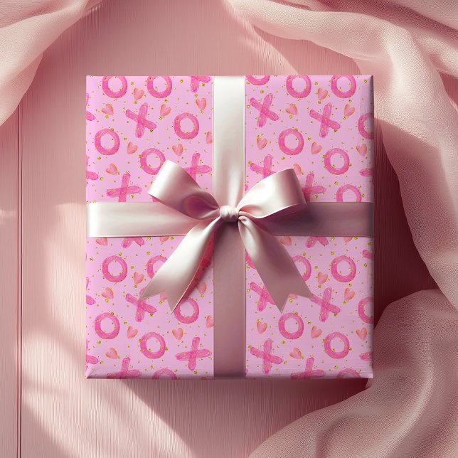 Papier Cadeau XOXO Saint-Valentin (Créateur téléchargé)